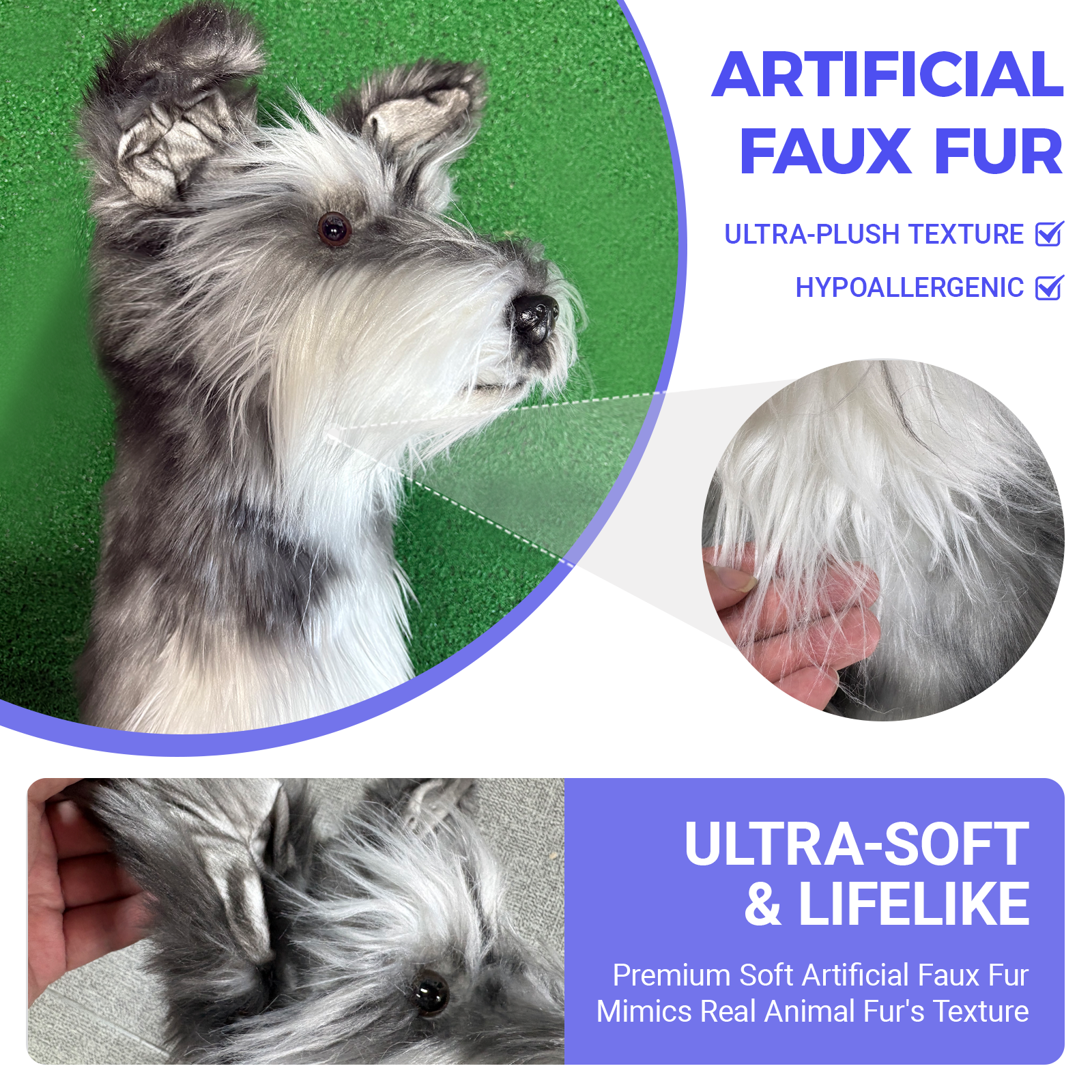 Ready-made Schnauzer Golf Club Cover