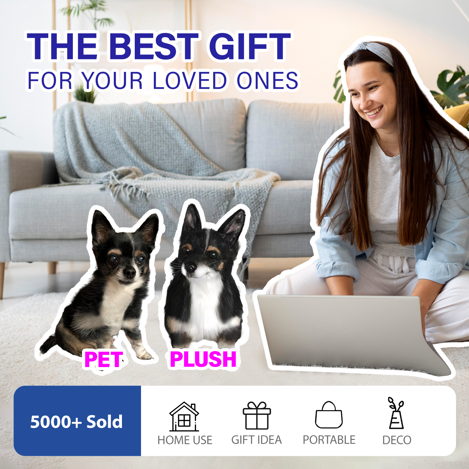 Custom Stuffed Rabbit Plush Clone