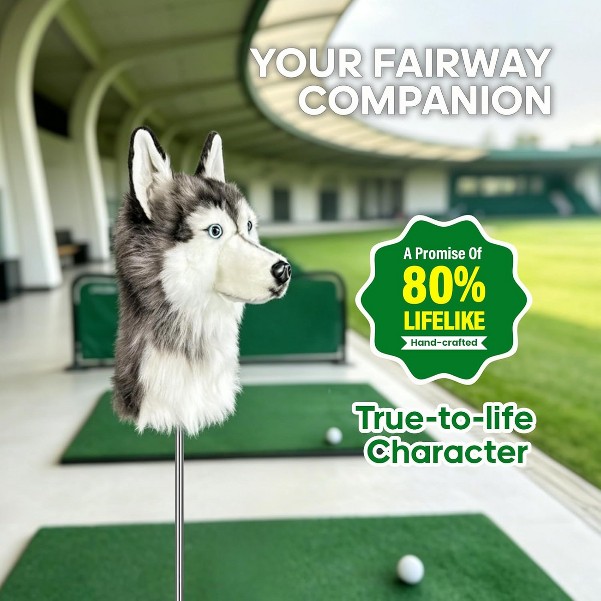 Husky Golf Club Cover