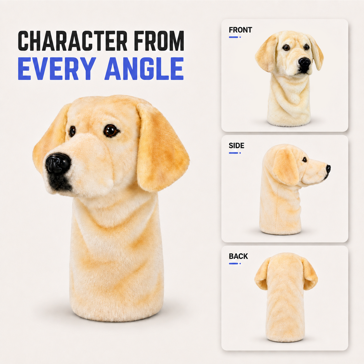Ready-made Labrador Retriever Golf Club Cover