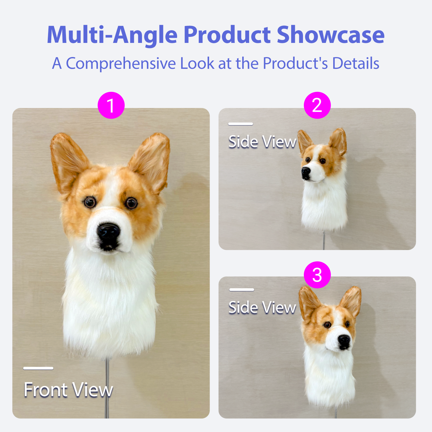 Ready-made Corgi Golf Club Cover