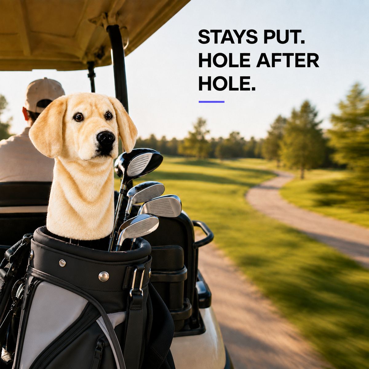 Ready-made Labrador Retriever Golf Club Cover