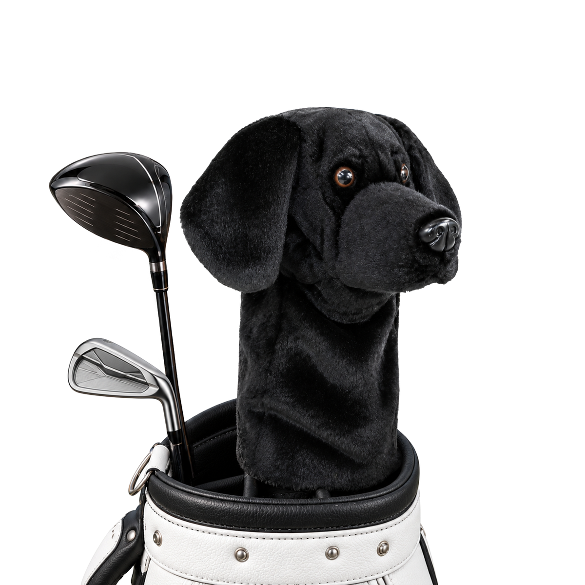 Ready-made Black Labrador Golf Club Cover