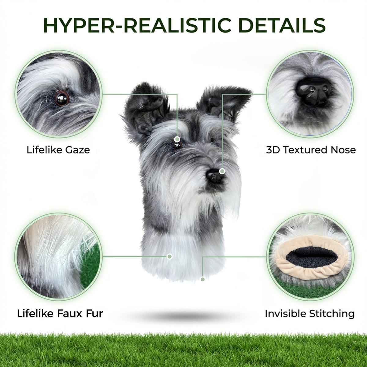 Schnauzer Golf Club Cover