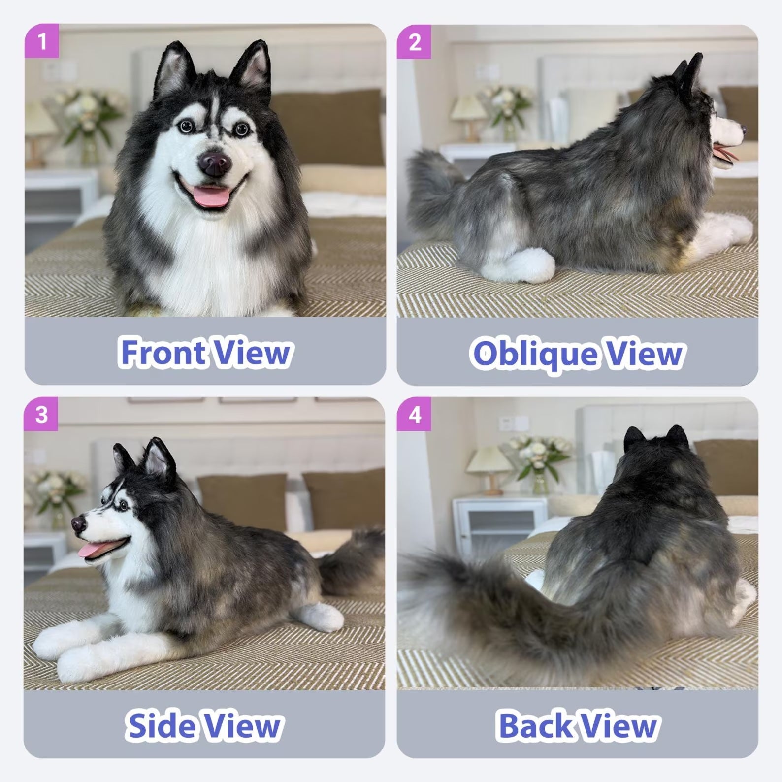 Custom Stuffed Dog Plush Clone