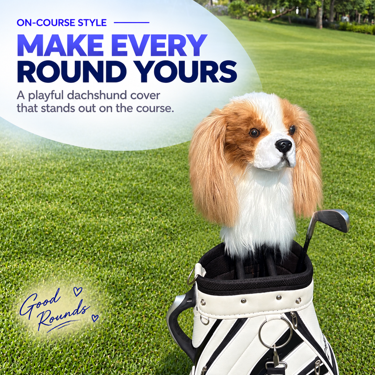 FureverClone King Charles Golf Club Covers