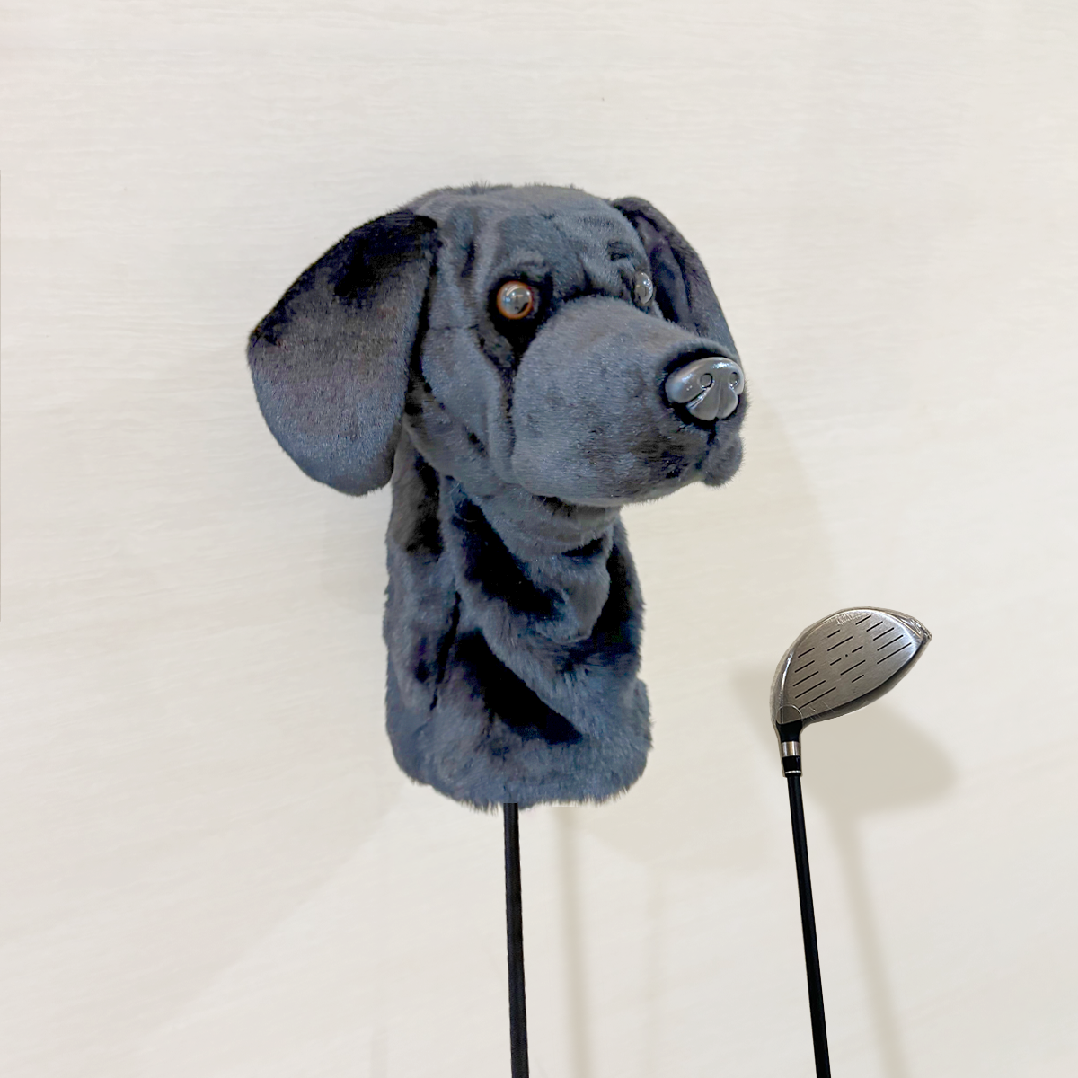 Ready-made Black Labrador Golf Club Cover