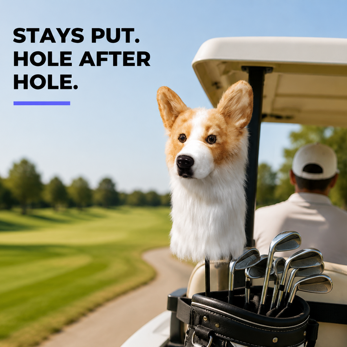 Corgi Golf Club Cover