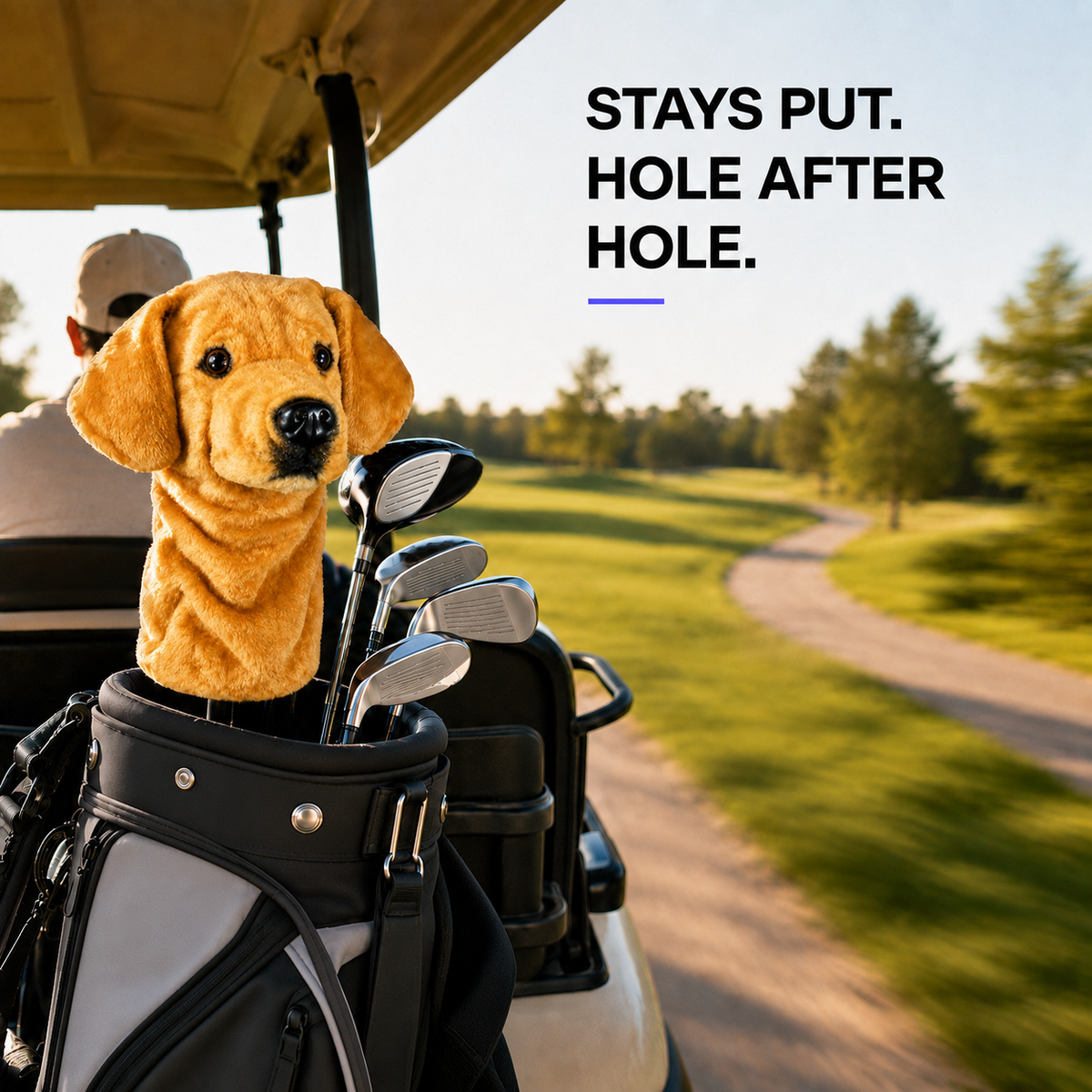 Golden Doodle Golf Club Cover