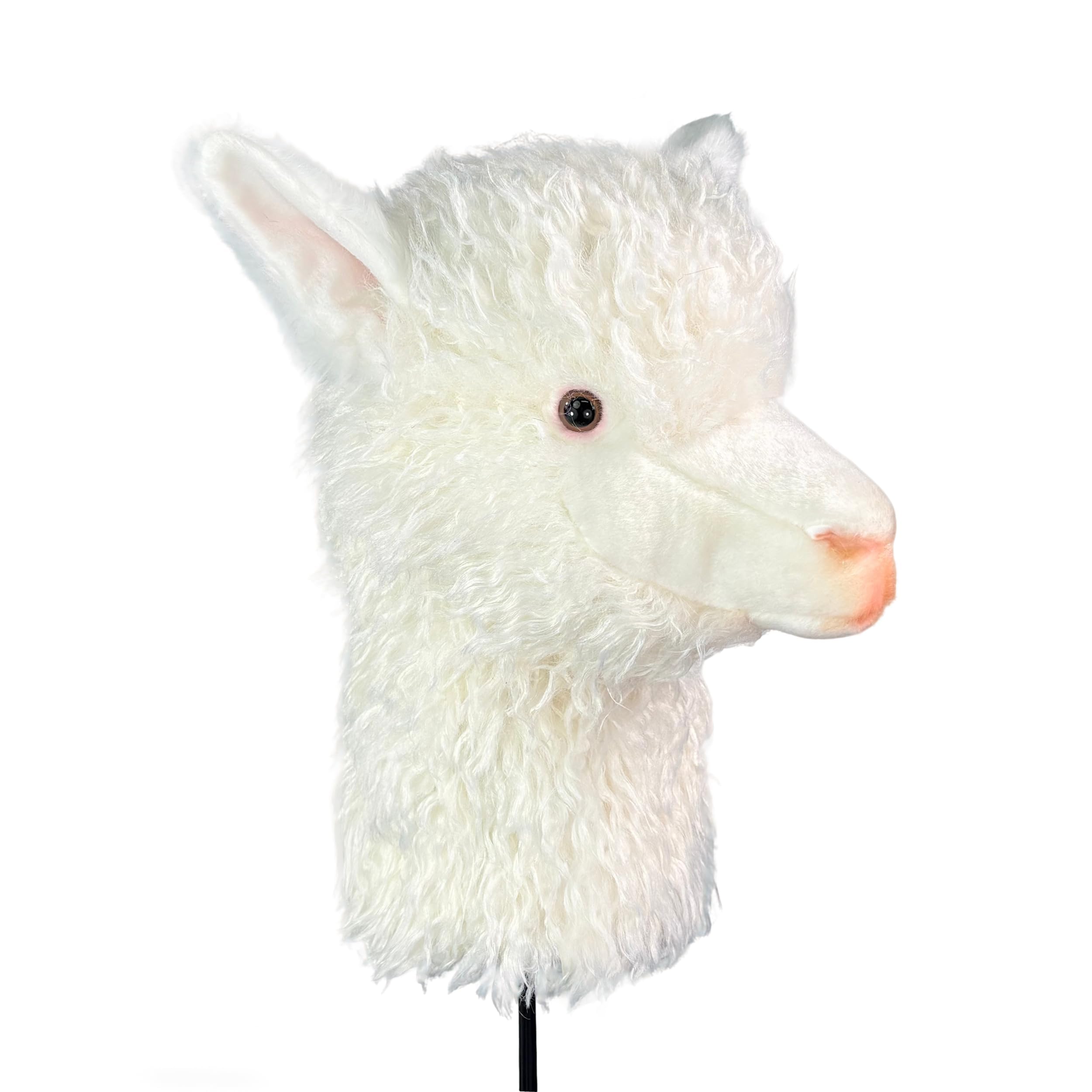 White Alpaca Golf Club Cover