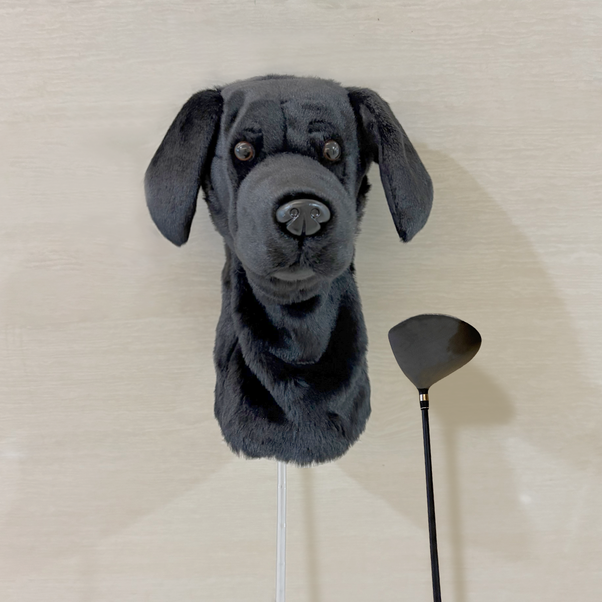 Ready-made Black Labrador Golf Club Cover