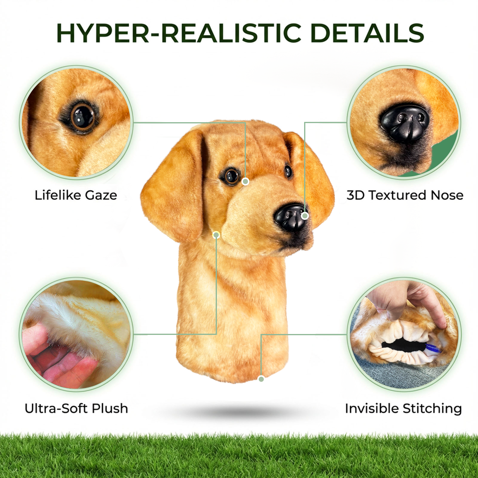 Golden Doodle Golf Club Cover