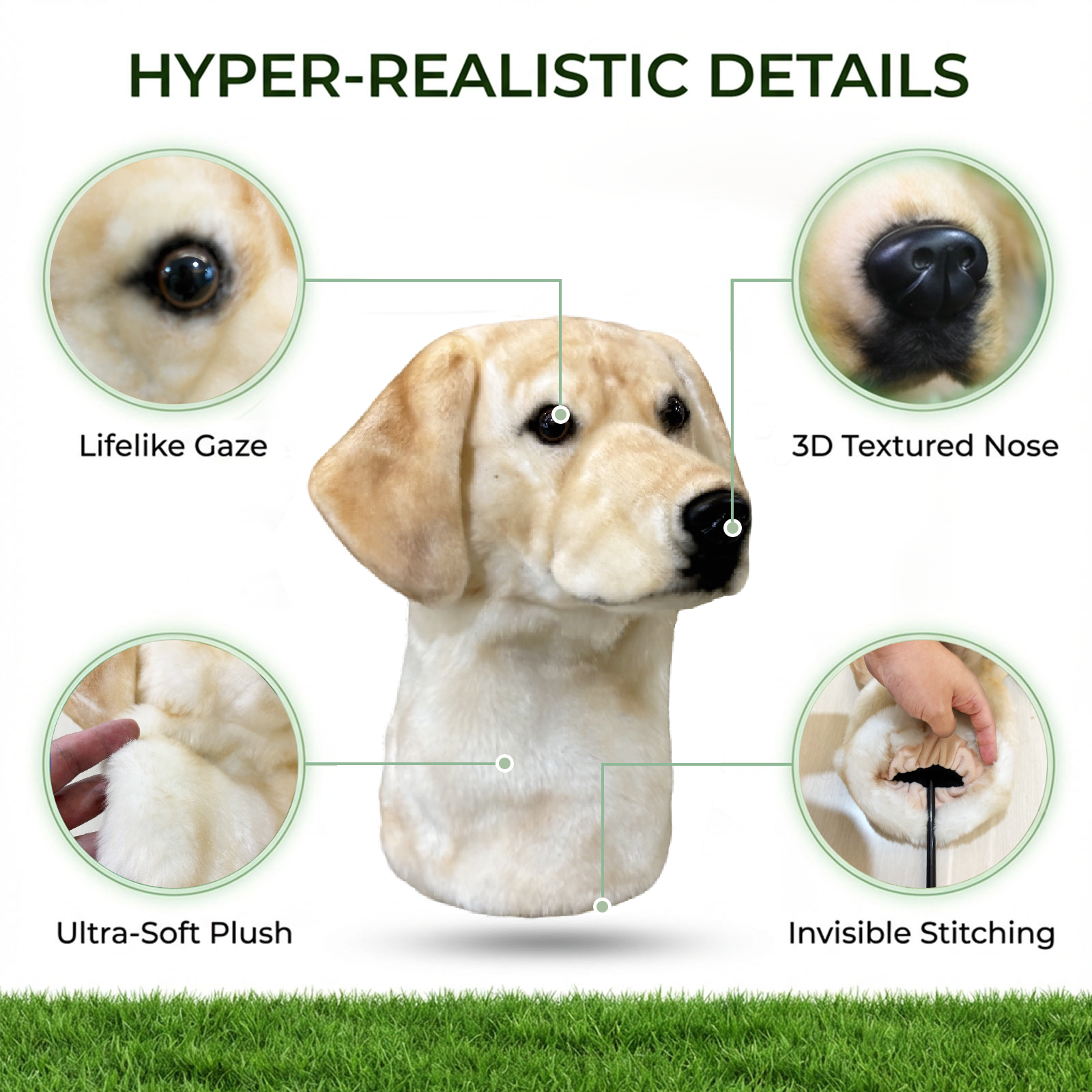Ready-made Labrador Retriever Golf Club Cover