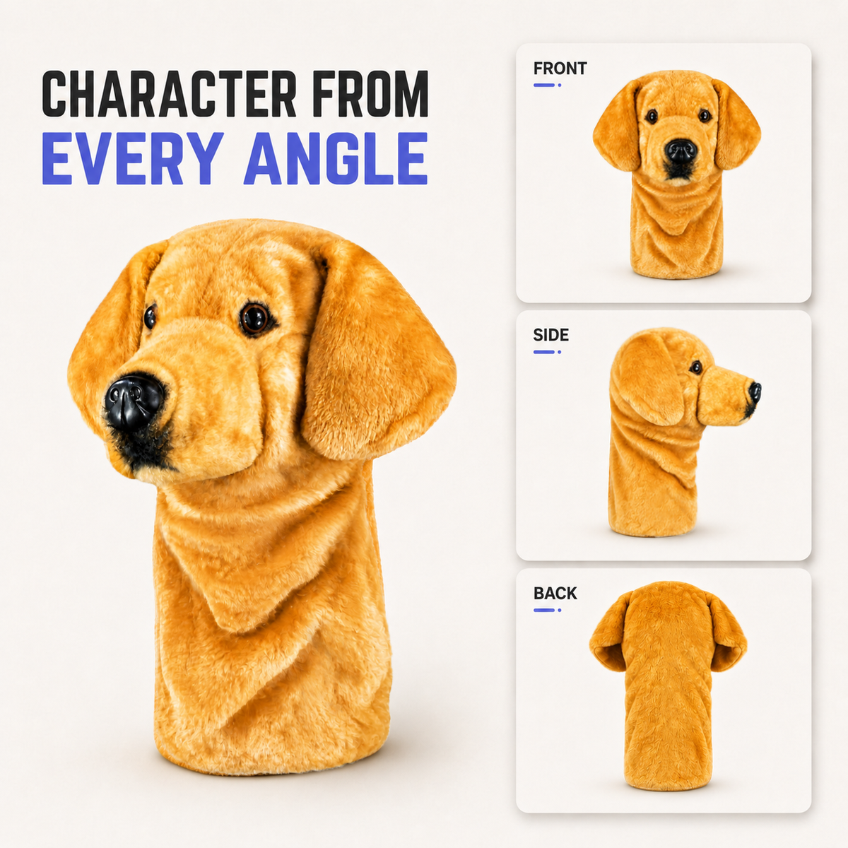 Golden Doodle Golf Club Cover
